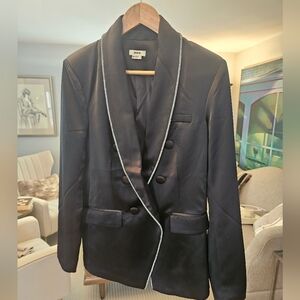Jason Wu Black Blazer with Silver Trim
